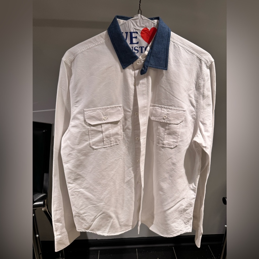 Saks button down shirt